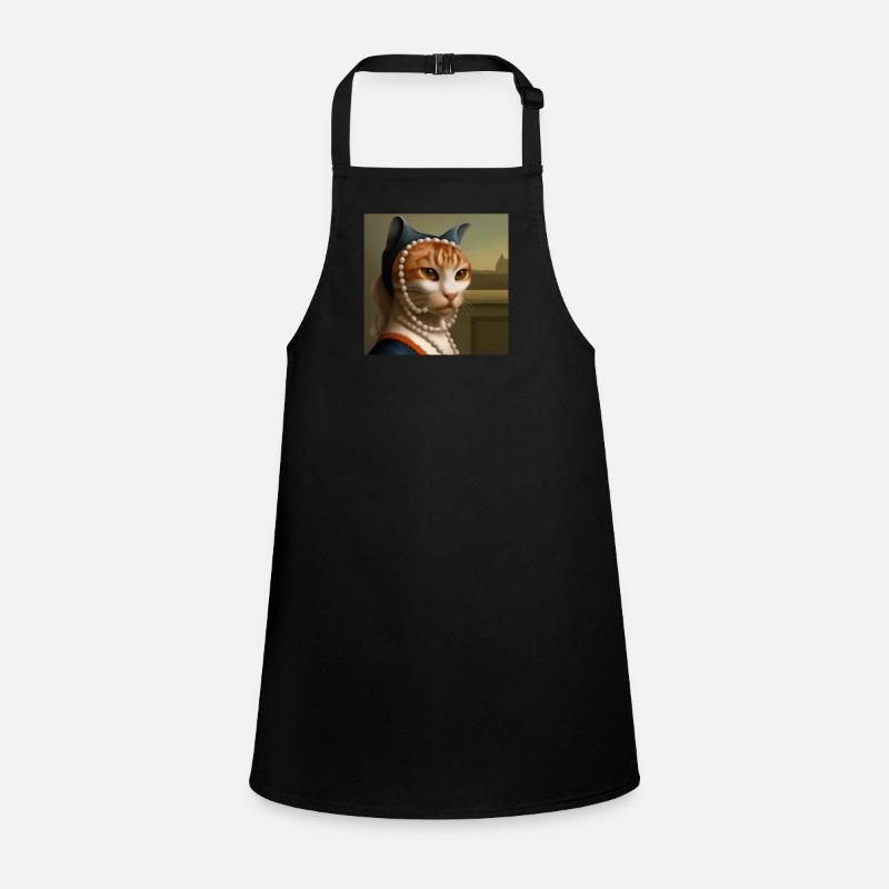 Cat Art History Children's Apron