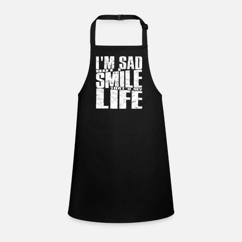 depression depressive sad gift idea unfortunate Children's Apron