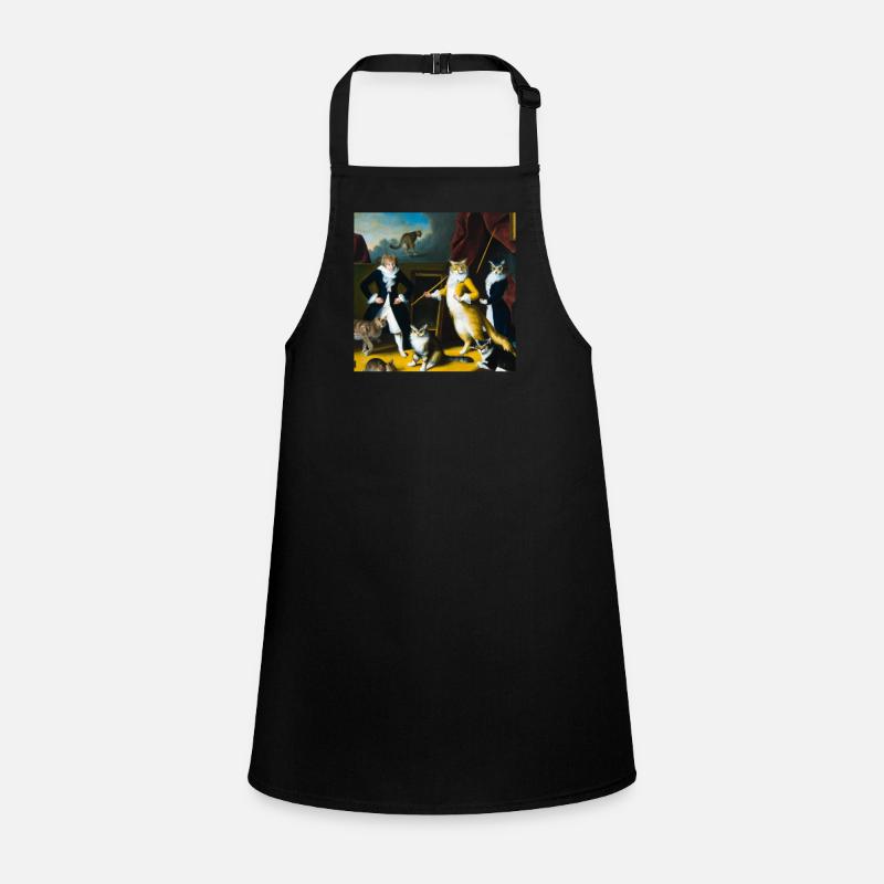 Cat Art History Children's Apron