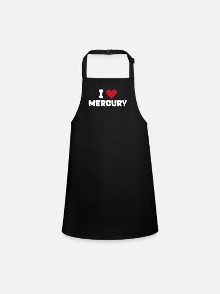 Mercure - Tablier Enfant - noir - Devant