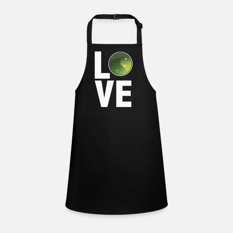 Air Traffic Controller Love Radar Flight Control Children's Apron