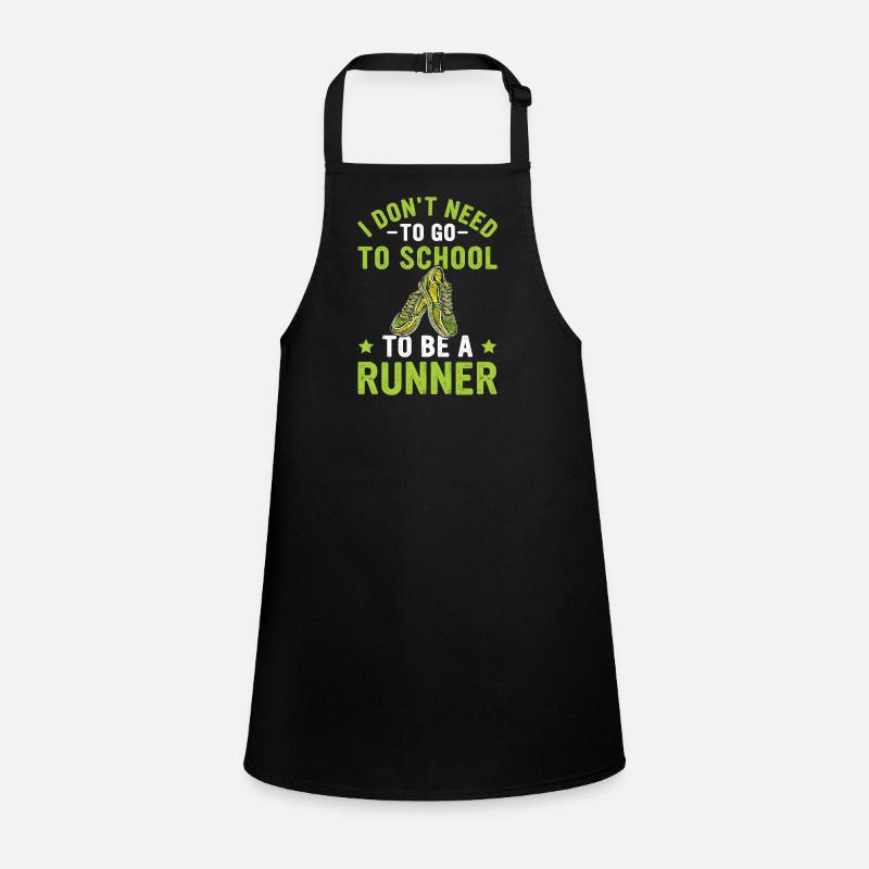 Jogging Dicton pour courir - Runners Tablier Enfant