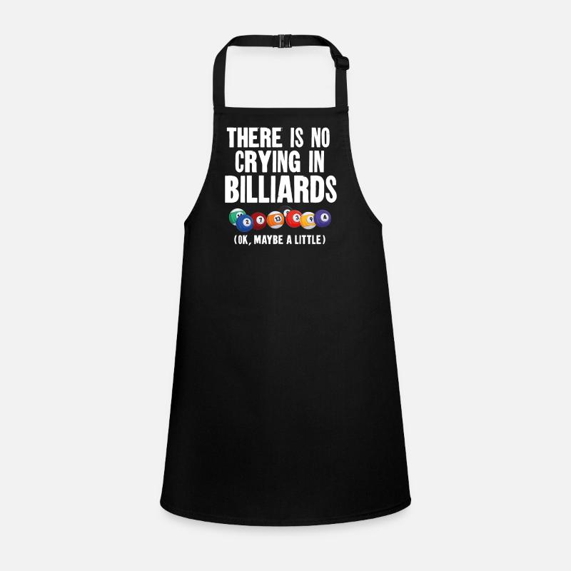 Billards Billard Player Ball là-bas Tablier Enfant