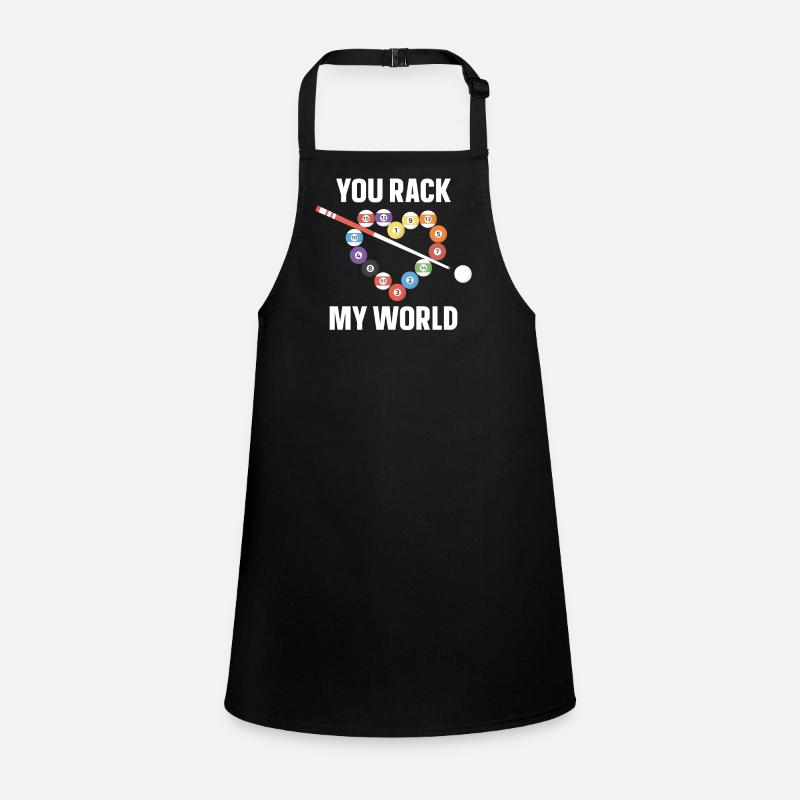 Billiards Pool Player Ball Pun Children's Apron