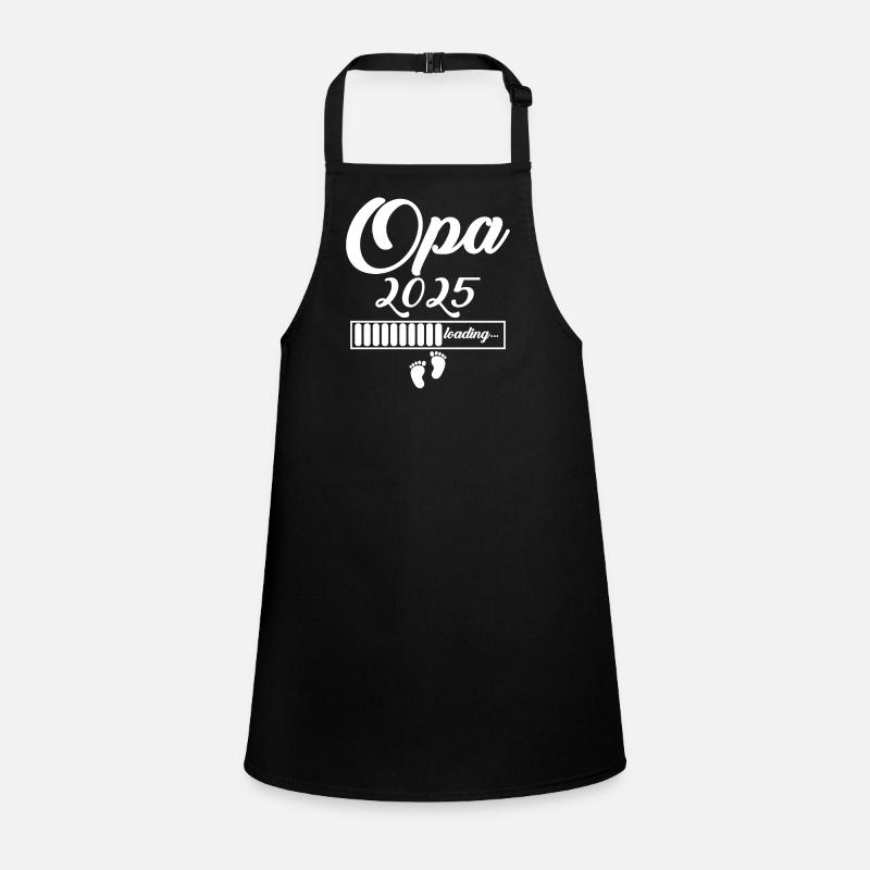 Opa 2025 Schürze für Kinder