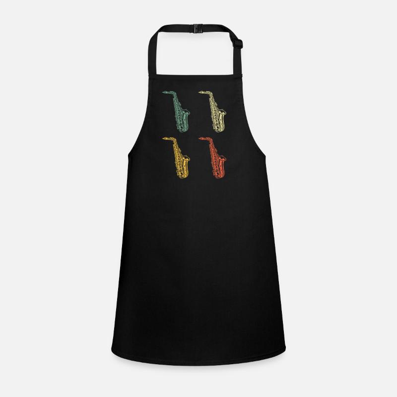 Saxophone Saxophone player Saxophonist Children's Apron
