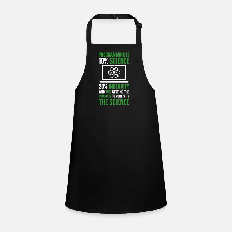 Programming is Science Computer Developer Coding Children's Apron