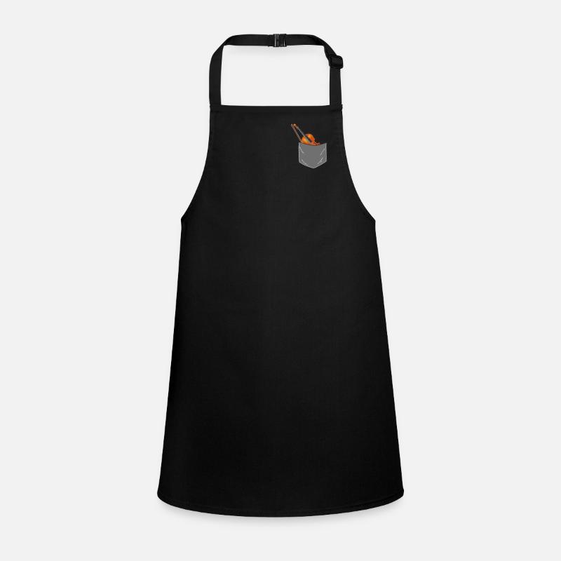Violon Violoniste Poche Tablier Enfant