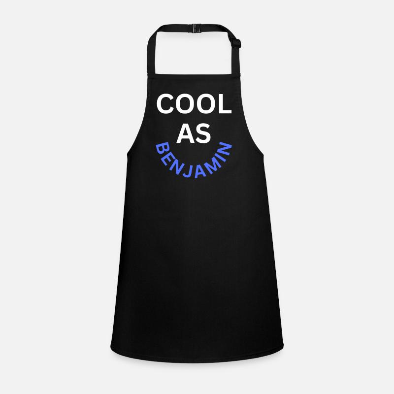 Cool as Benjamin Name Children's Apron