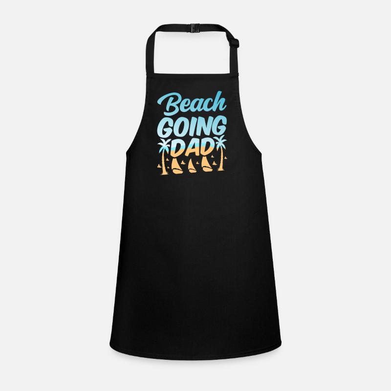 Beach visit Father Beach Beach Beach holiday Children's Apron