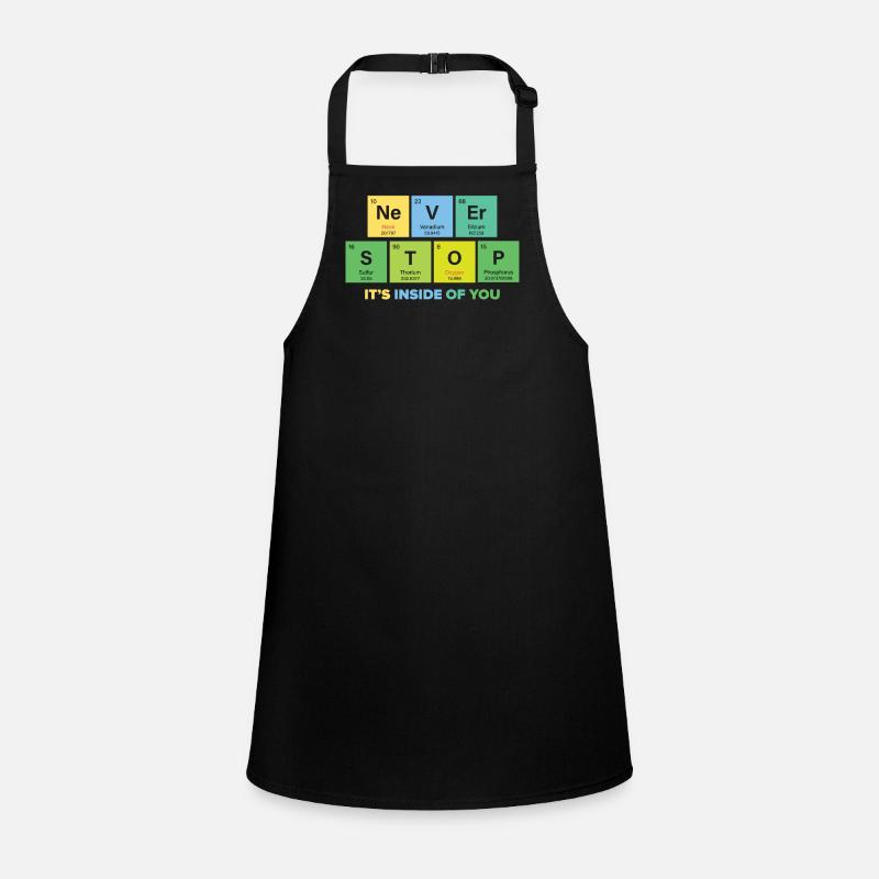 Chemist Chemist Chemistry Studies Professor React Children's Apron