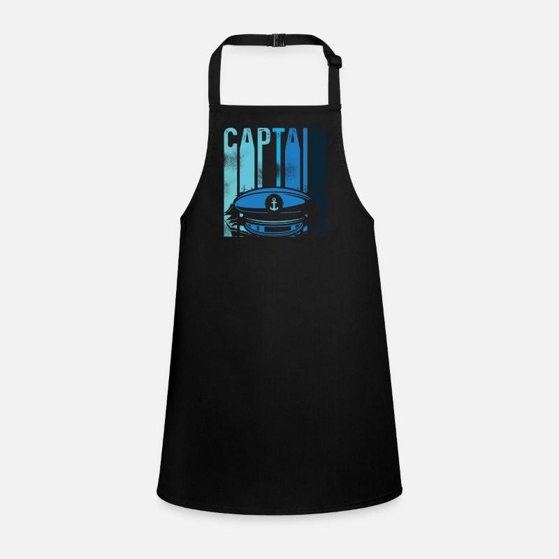 Captain's cap blue Children's Apron