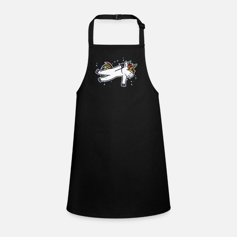Swimmer Unicorn Children's Apron