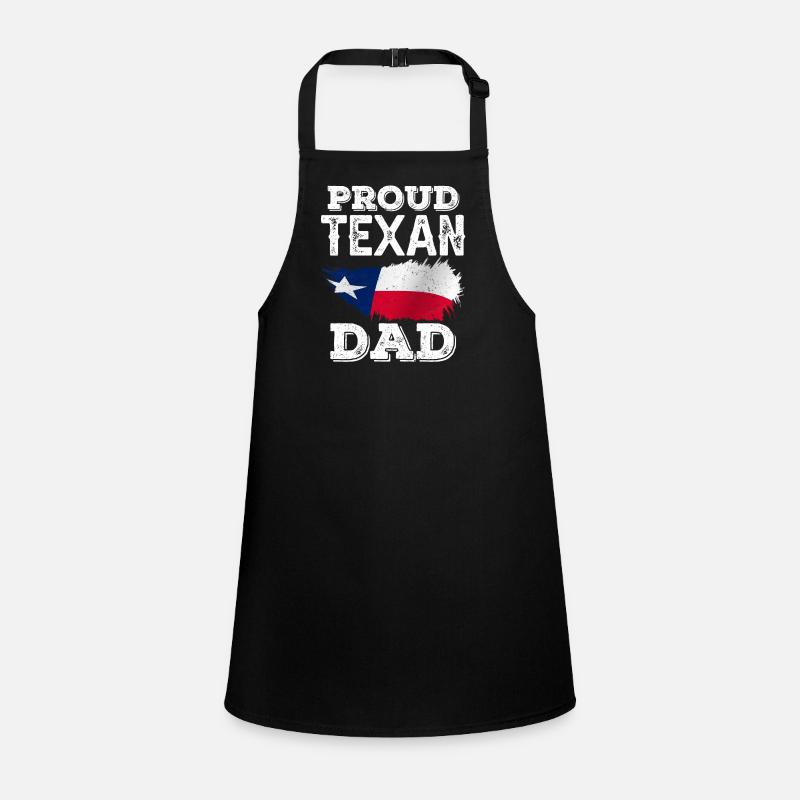 Proud Texas Father Texan Pride Texas Children's Apron