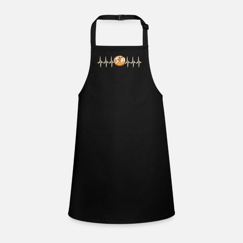 Cinnamon bun heartbeat Children's Apron
