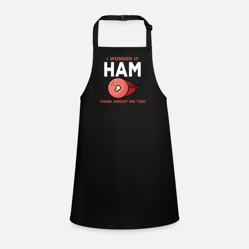 Design cool pour les amateurs de jambon Tablier Enfant