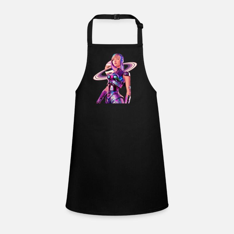 Space Girl 2 Schürze für Kinder