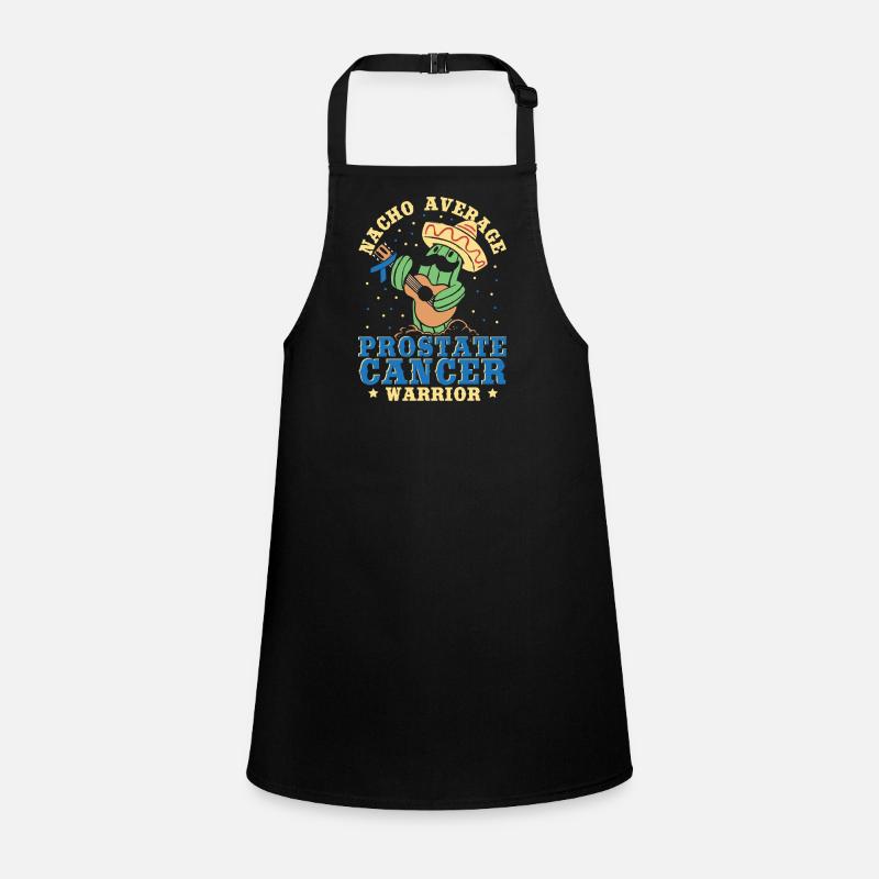 Nacho Average Prostate Cancer Warrior Bleu clair Tablier Enfant