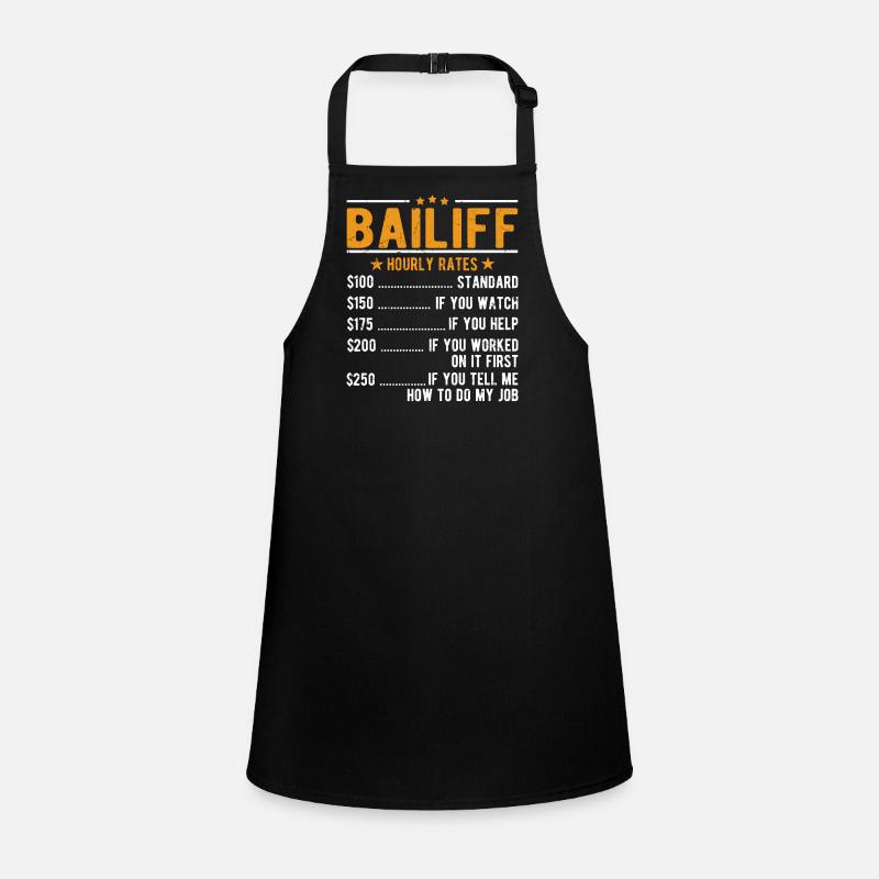 Bailiff Hourly wage Children's Apron