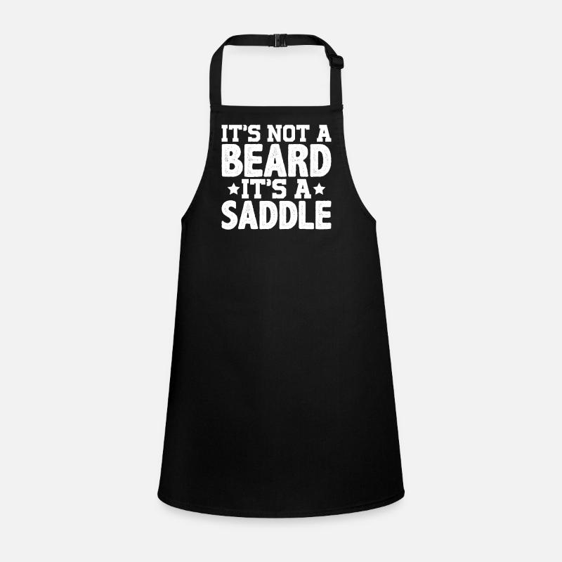 Full beard and beard bearer Beard hair Moustache Children's Apron