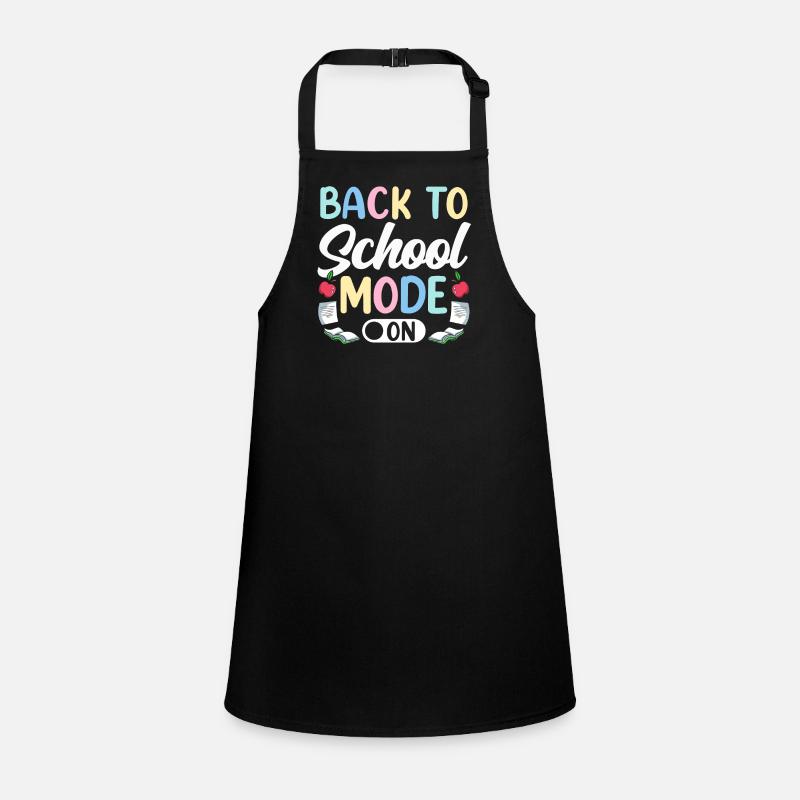 Back to School Mode A School Teacher Back to School Children's Apron