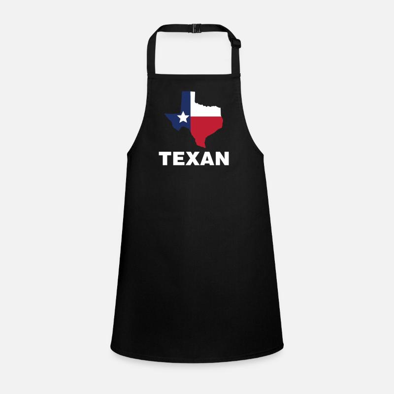 Texaner Texas Stolz Sprüche Texanisch Schürze für Kinder