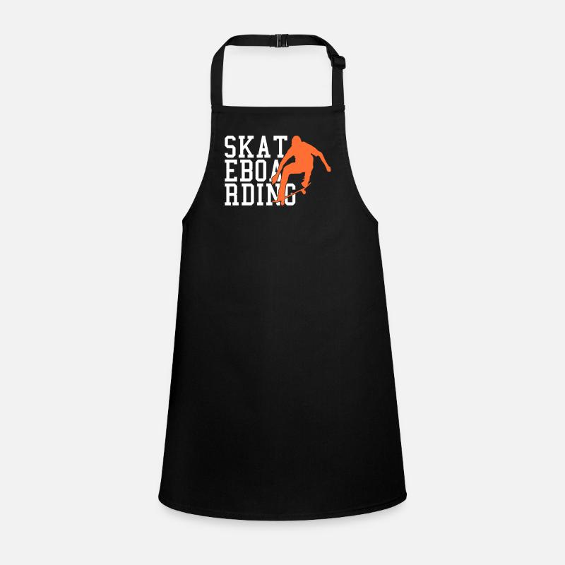 Skateboarding Children's Apron