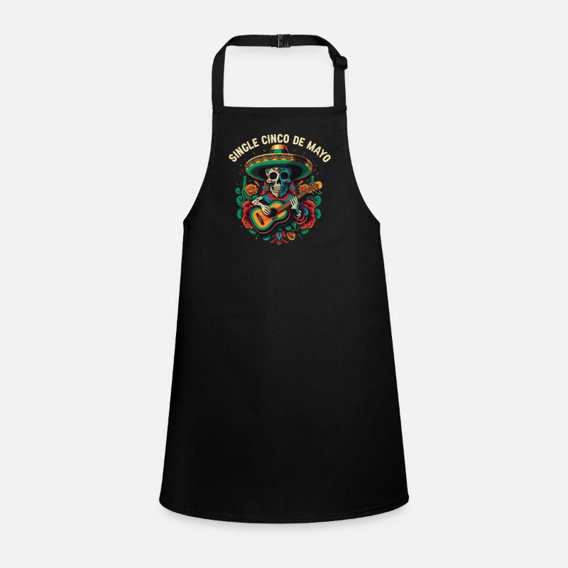 Single Cinco De Mayo Mexican Pride Mexico Country Children's Apron