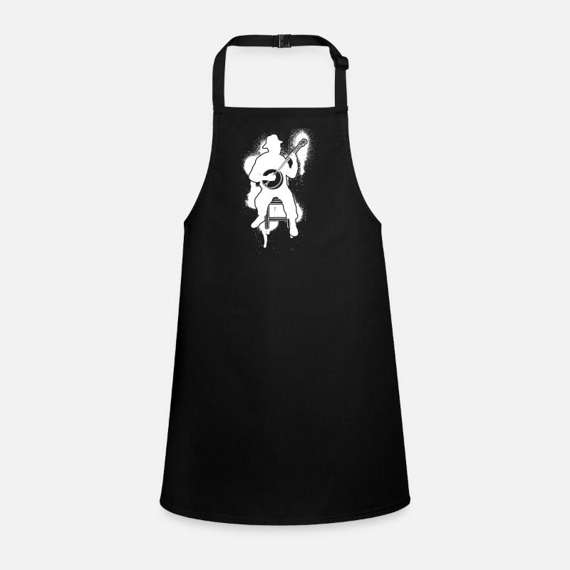 Banjo Banjo player Banjoist Children's Apron