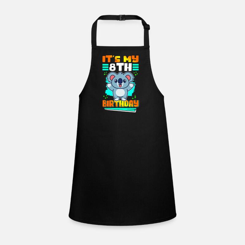 8th birthday 8 years old gift idea gift Children's Apron