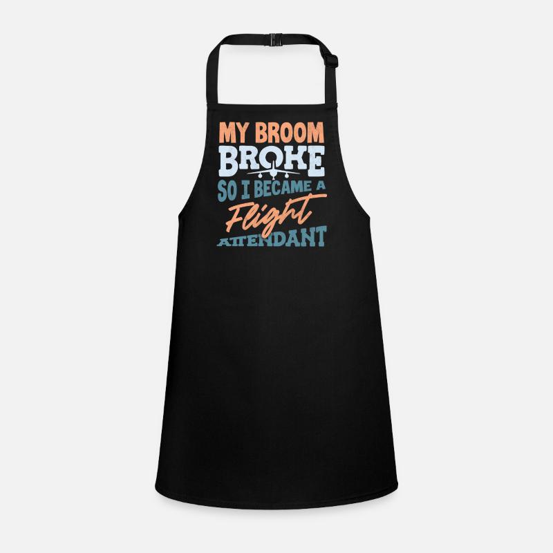 Flight attendants, for flight attendants, flight attendants Children's Apron