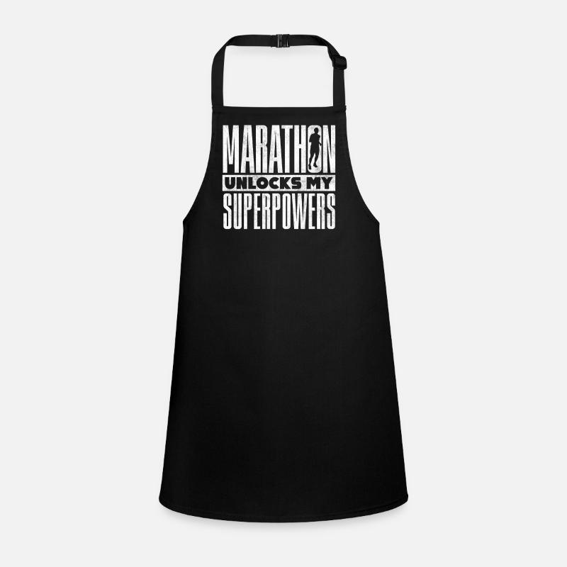 Marathon runner Children's Apron