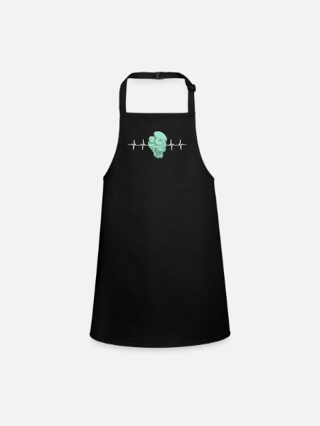 Artificial Intelligence Ai Chat - Children's Apron - black - Front