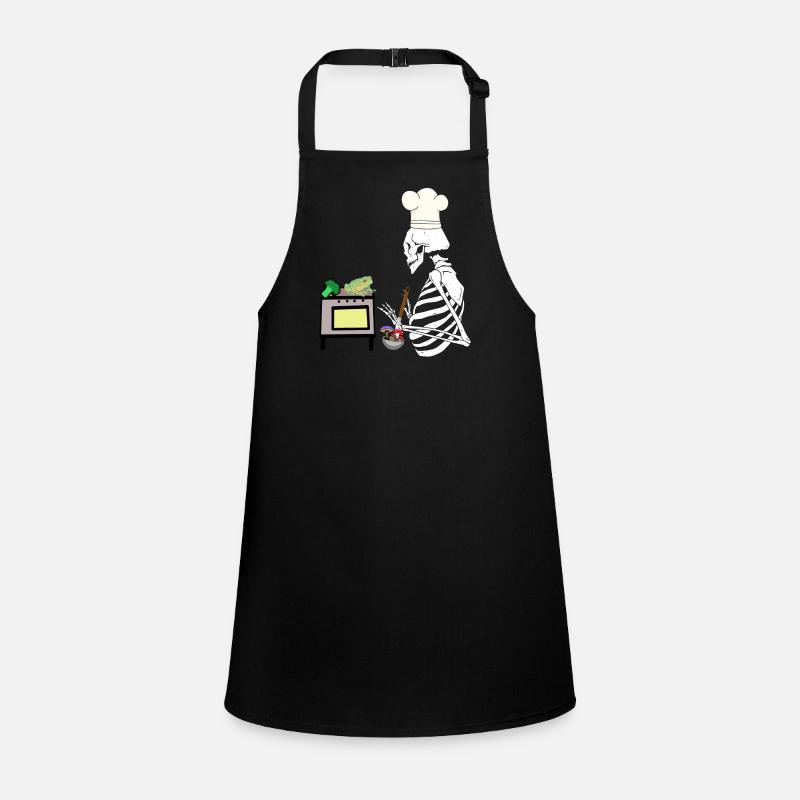Ghosts Kitchen Horror Midnight Cooking Gourmet Tablier Enfant