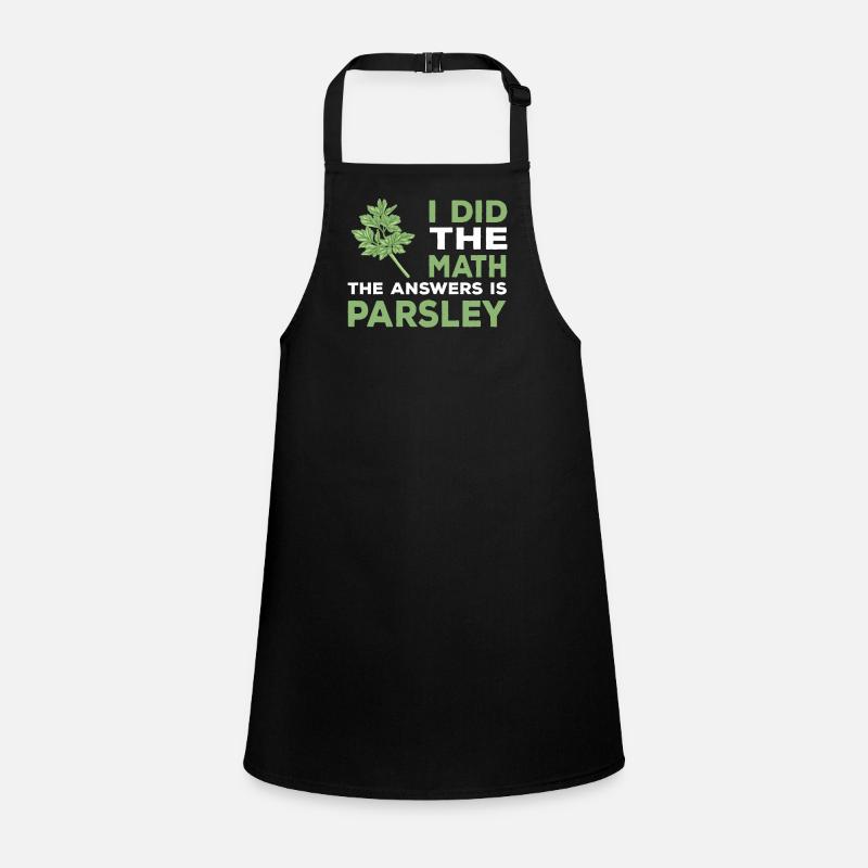 Funny parsley saying Children's Apron