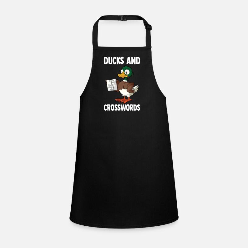 Solve crossword puzzles Children's Apron