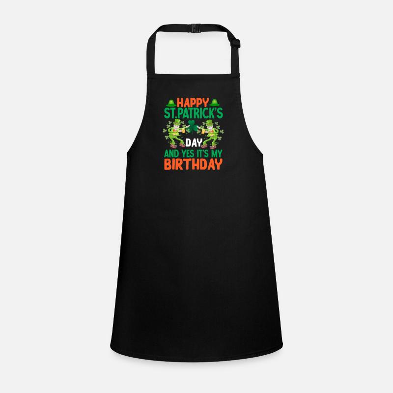 St Paddy's St Patricksday St Patrick Day Children's Apron