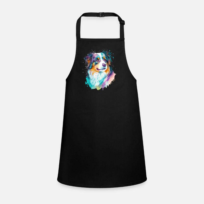 Australian Shepherd Dogs Mistress Master Children's Apron