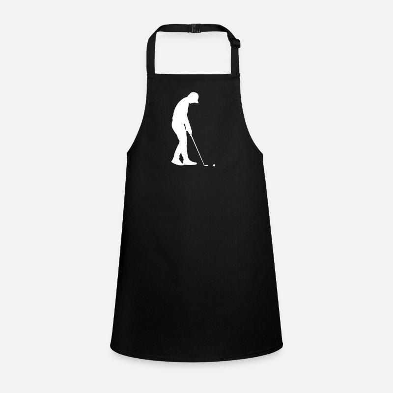 Golf Silhouette Tablier Enfant