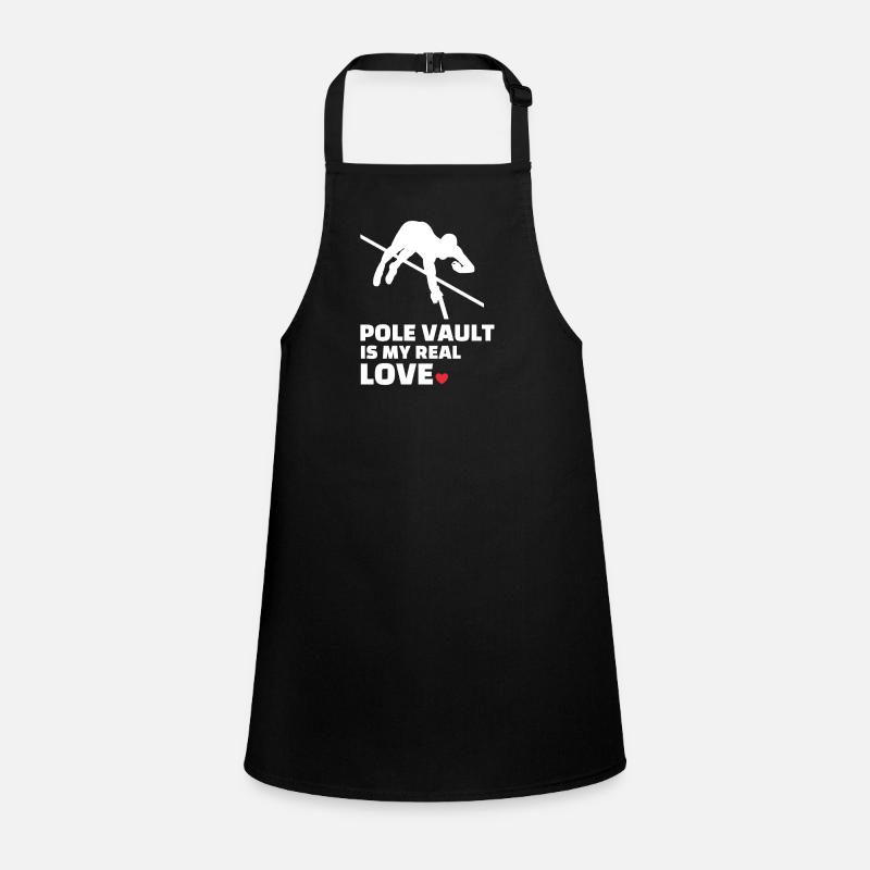 I love pole vaulting Children's Apron