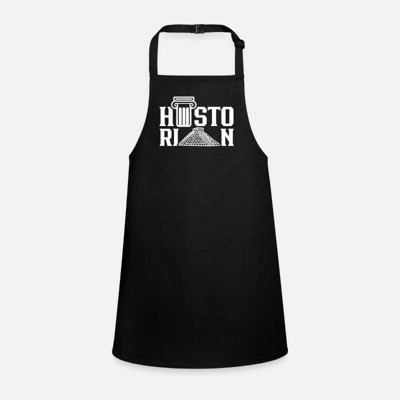 Historiker Geschichtslehrer Geschichte Historik Schürze für Kinder