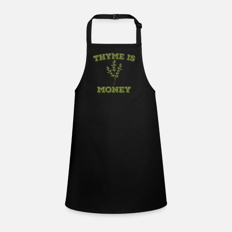 Thyme is money Children's Apron