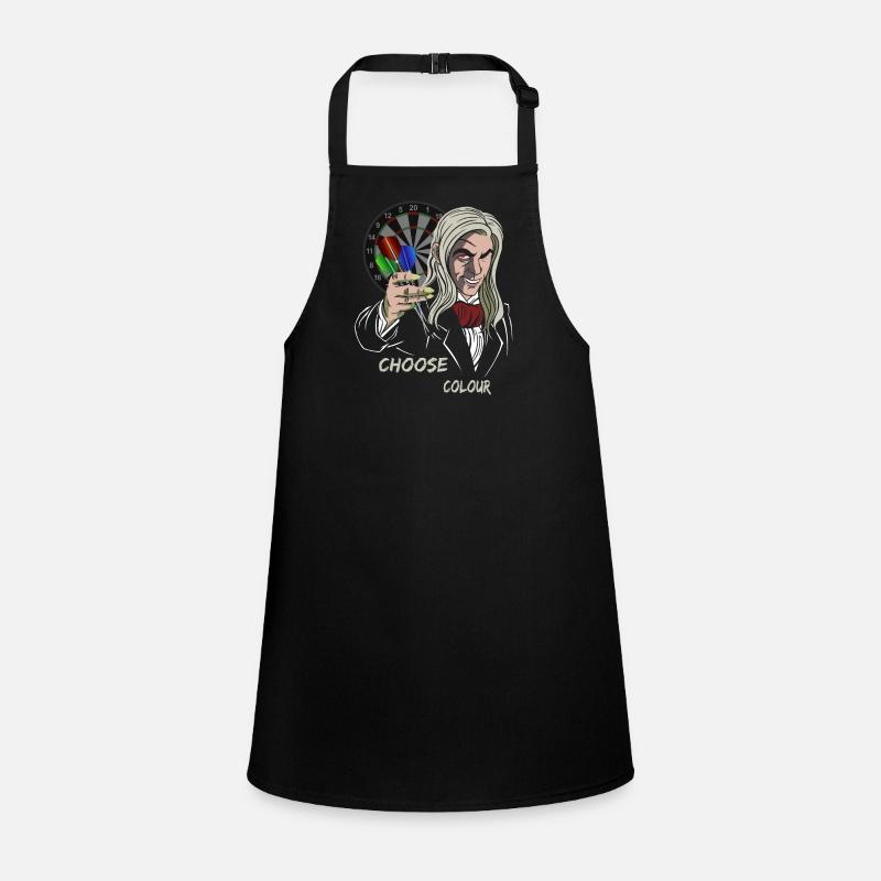 Dart Design in mystical style, Dart Magic Game, Children's Apron