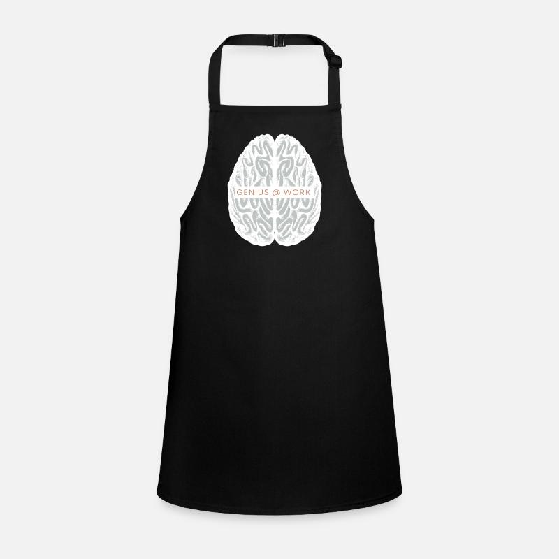 A genius at work as an engineer, as Children's Apron