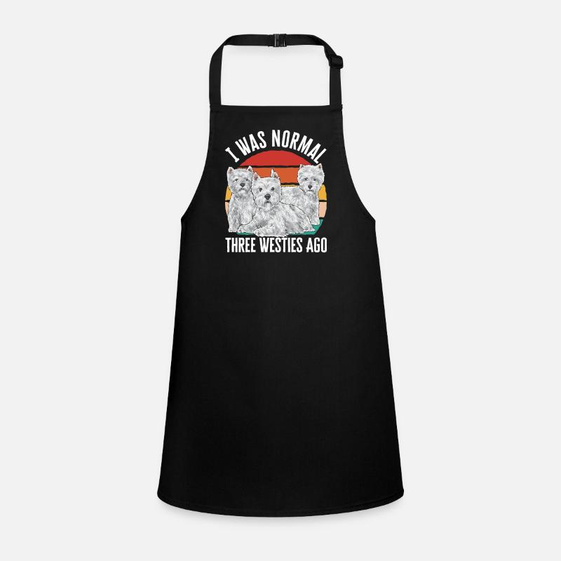 West Highland White Terrier Westie Children's Apron