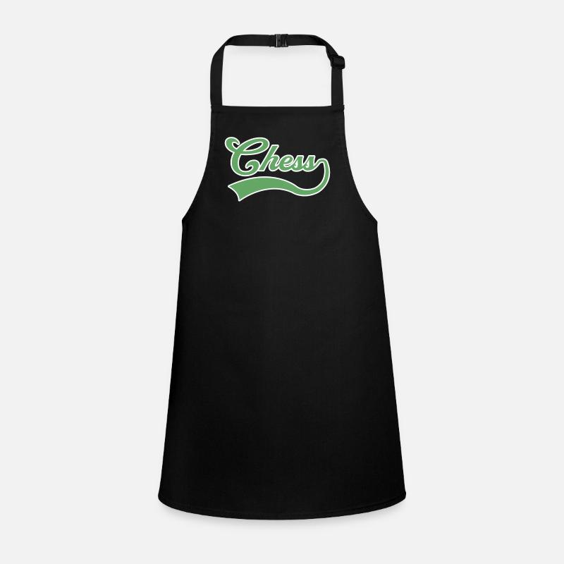 Chess Lettering Children's Apron