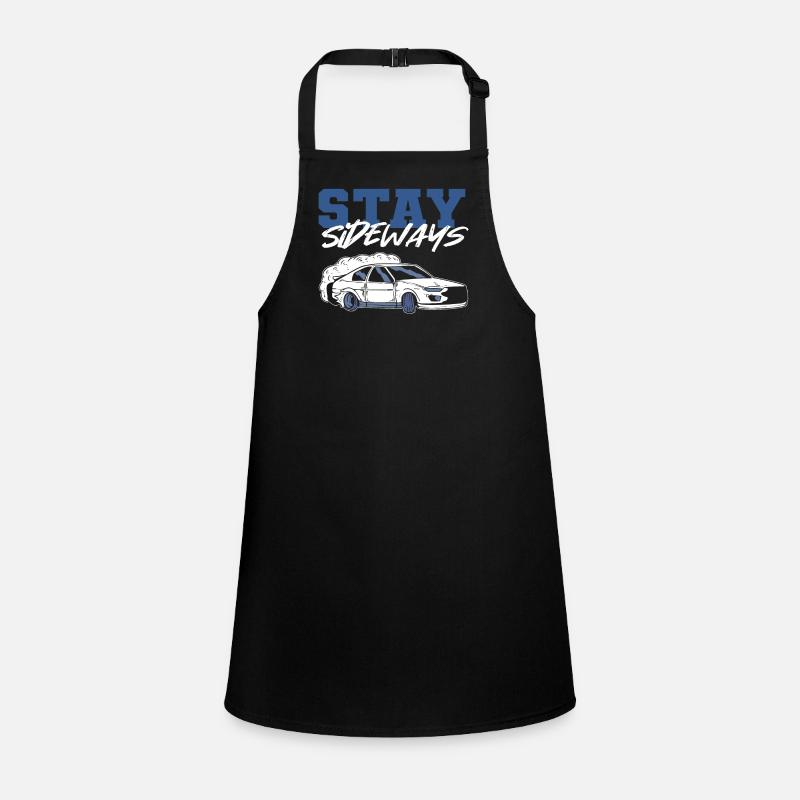 Stay Sideways Drifting Car Racing Children's Apron