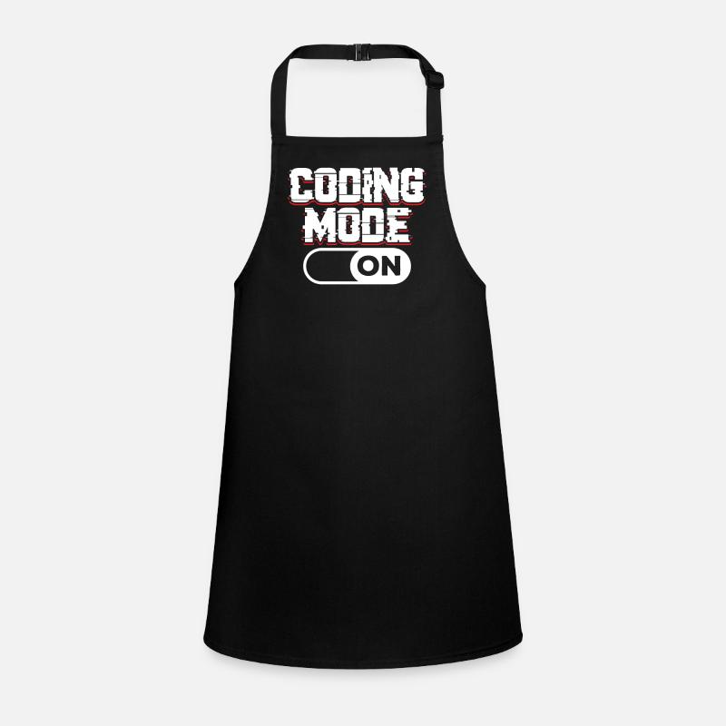 Programming Mode A Coding Coder Programmer Children's Apron