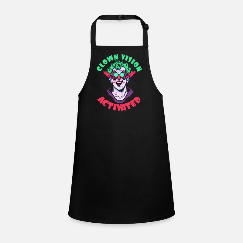 Clown view activated Children's Apron
