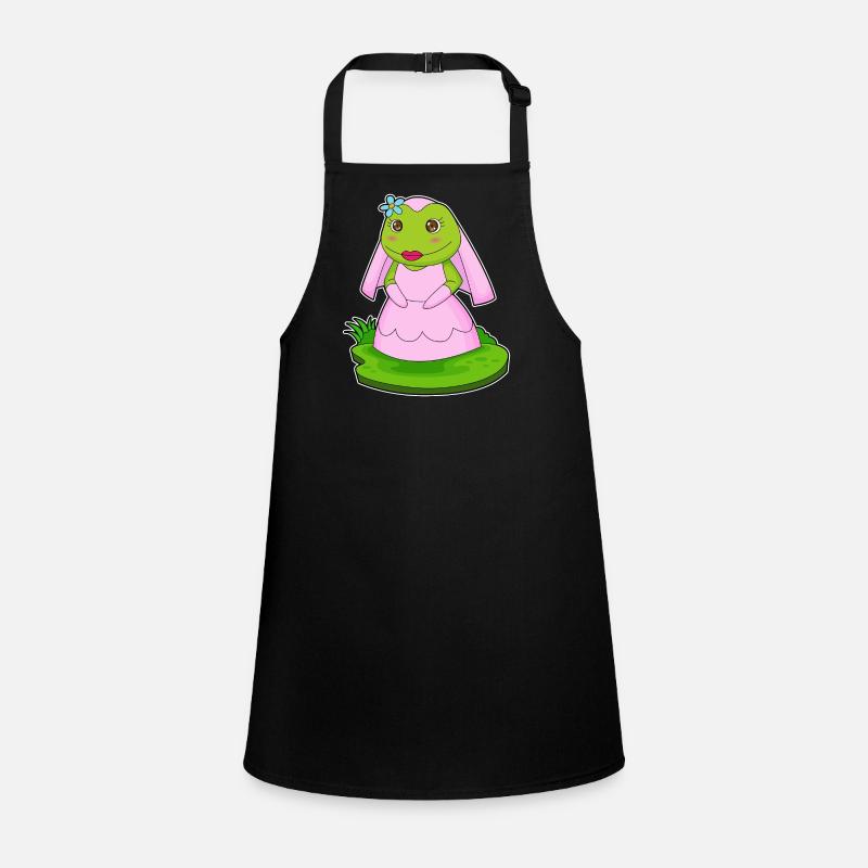 Frog Bridal Veil Wedding Children's Apron